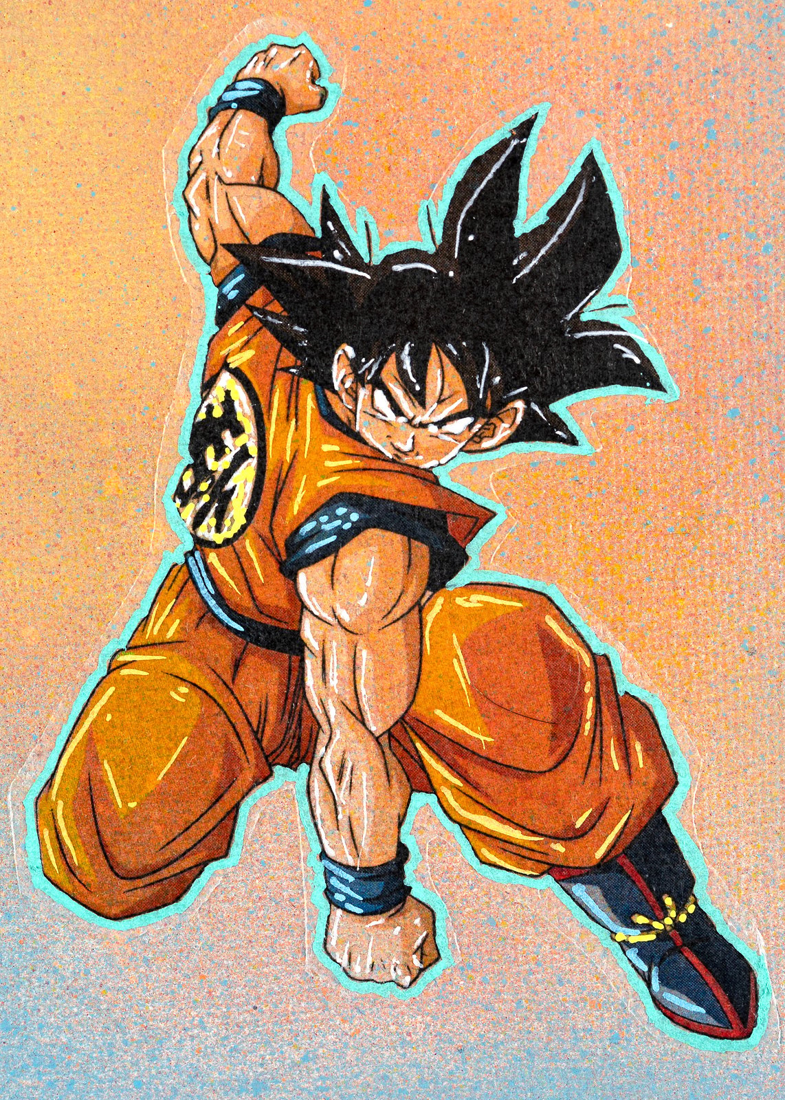 Goku print set | JRartworks